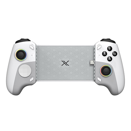 GAMEPAD XZEAL (XZGP01WG) XZ-420, TIPO C,ANDROID 8.0, IOS 14, XBOX PASS. STEAM, APPLE 3DS, RGB,BLANCO
