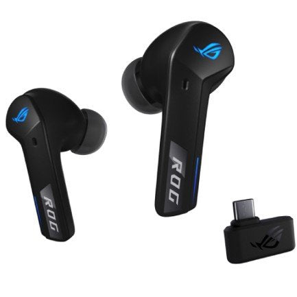 AUDIFONOS ASUS (R55ES ROG CETRA TWS SPEEDNOVA/BLK)GAMING,BLUETOOTH 5.0,ESTUCHE CARGA,BAT.3