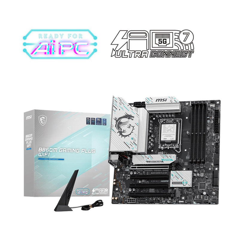 MOTHERBOARD MSI B860M GAMING PLUS WIFI