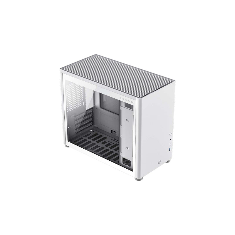 GABINETE BALAM RUSH (BR-935647) ERIS FROST GI985,MICRO ATX,1*USB 3.0,1*USB C,CRISTAL TEMP,BLANCO-1