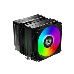 VENTILADOR P/CPU BALAM RUSH (BR-937382) NITROX NX70,VENT 120MM,6 TUBOS,LGA 1700,AM5,ARGB,NEGRO-1