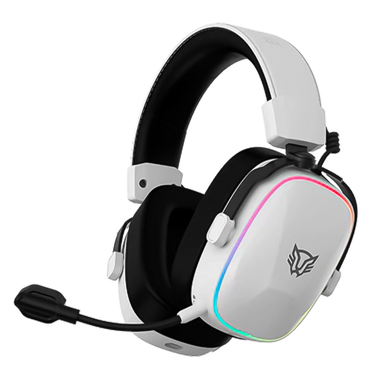 AUDIFONOS BALAM RUSH (BR-938518) AESON EXPERT HS1100, INALAMBRICOS, BLUETOOTH 5.4, SONIDO 7.1,BLANCO