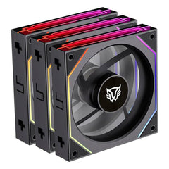 VENTILADOR P/GABINETE BALAM RUSH (BR-942089) EOLOX LINK EXL95,RGB,120 MM,3 FAN,NEGRO-2