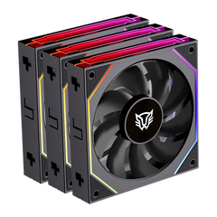 VENTILADOR P/GABINETE BALAM RUSH (BR-942089) EOLOX LINK EXL95,RGB,120 MM,3 FAN,NEGRO-1