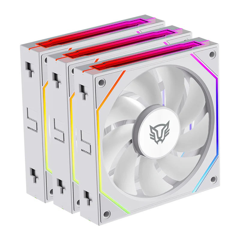 VENTILADORES P/ GABINETE BALAM RUSH (BR-942096) EOLOX LINK EXL95, ARGB, 120MM, 3 FAN, 9 ASPAS, BLANCO-1