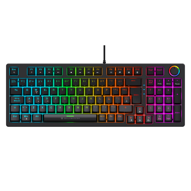 TECLADO GAMER ALAMBRICO BALAM RUSH DOMINAX PRO GK777
