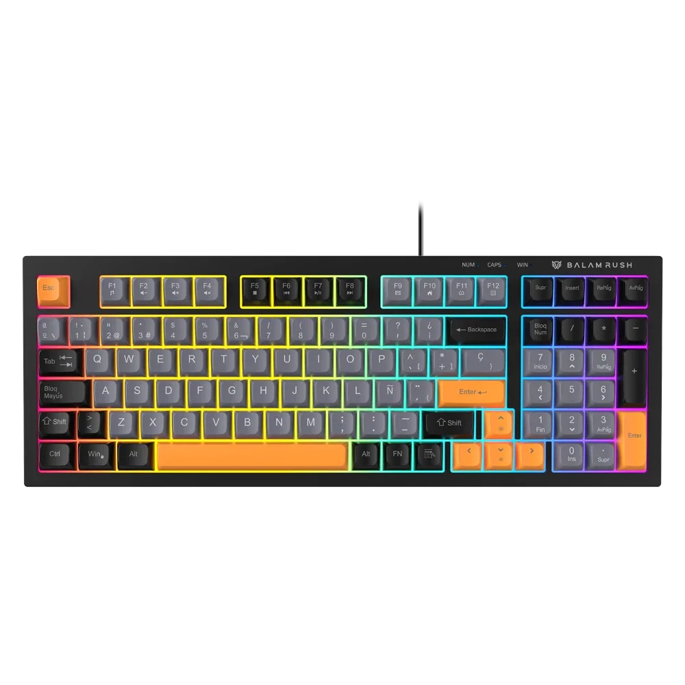 TECLADO ALAMBRICO BALAM RUSH BALRAK PLUS KG480