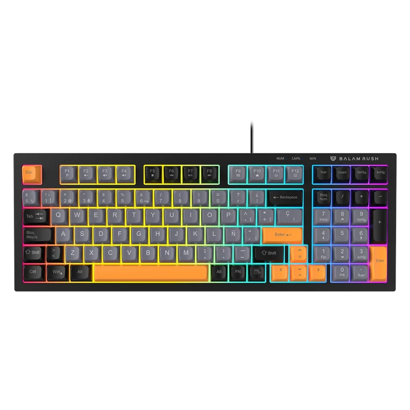 TECLADO ALAMBRICO BALAM RUSH BALRAK PLUS KG480