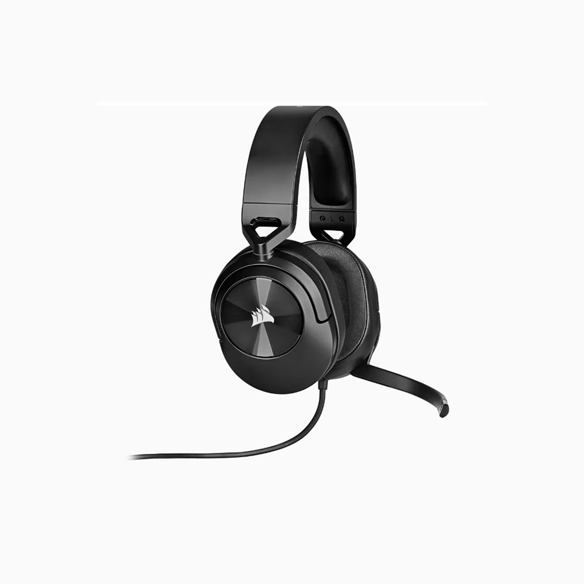 AUDIFONOS CORSAIR (CA-9011265-NA) HS55 SURROUND NEGRO 7.1CH 3.5MM USB C/MIC COMP.PC,PS4,XBOX ONE,SWI-1