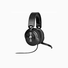 AUDIFONOS CORSAIR (CA-9011265-NA) HS55 SURROUND NEGRO 7.1CH 3.5MM USB C/MIC COMP.PC,PS4,XBOX ONE,SWI-1
