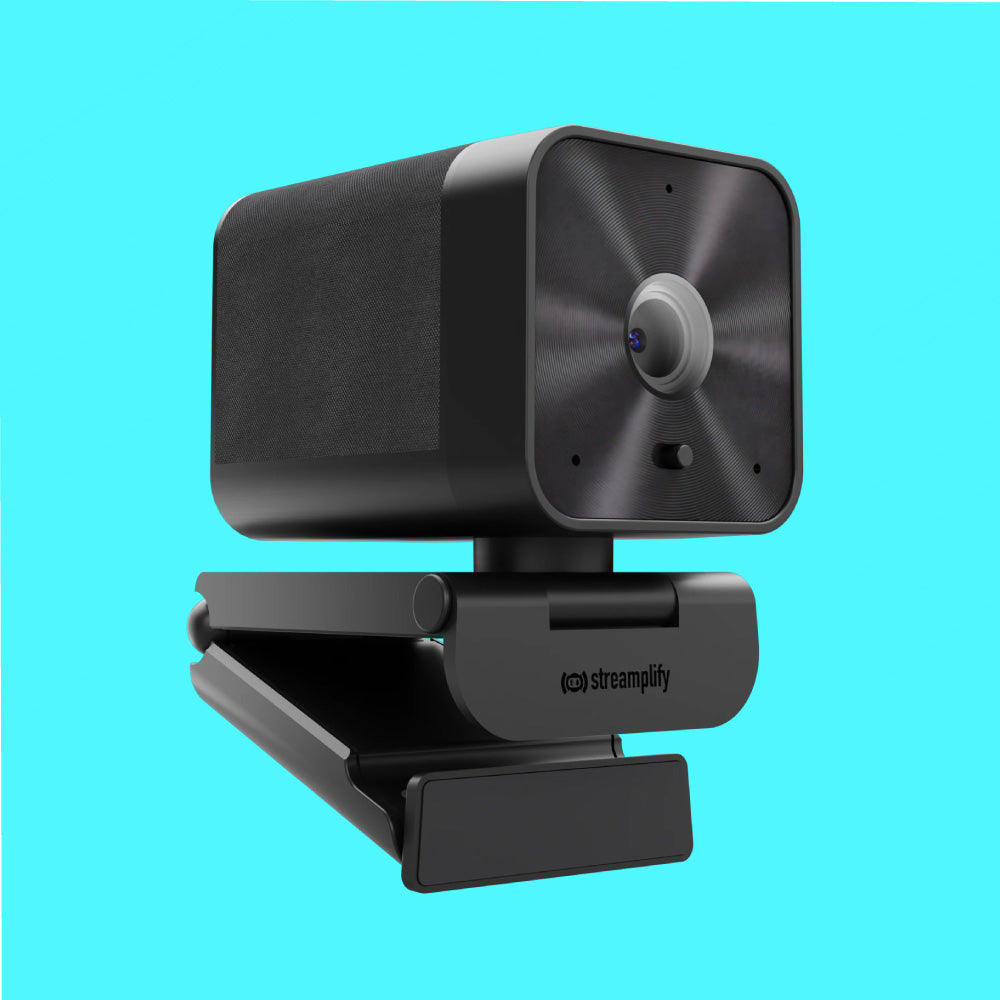 CAMARA WEB STREAMPLIFY (CAM G-QHD-4M30-BK) QHD, 4MP, 30FPS, USB, NEGRO