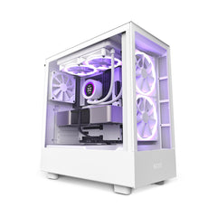 GABINETE NZXT (CC-H51EW-01) H5 ELITE COMPACT MID-TOWER, ATX, BLANCO-1