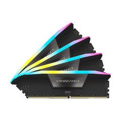 MEMORIA DIMM DDR5 CORSAIR (CMH128GX5M4B5600C40) 128GB 5600MHZ (4X32GB) VENGEANCE RGB,NEGRO CL40-77-1