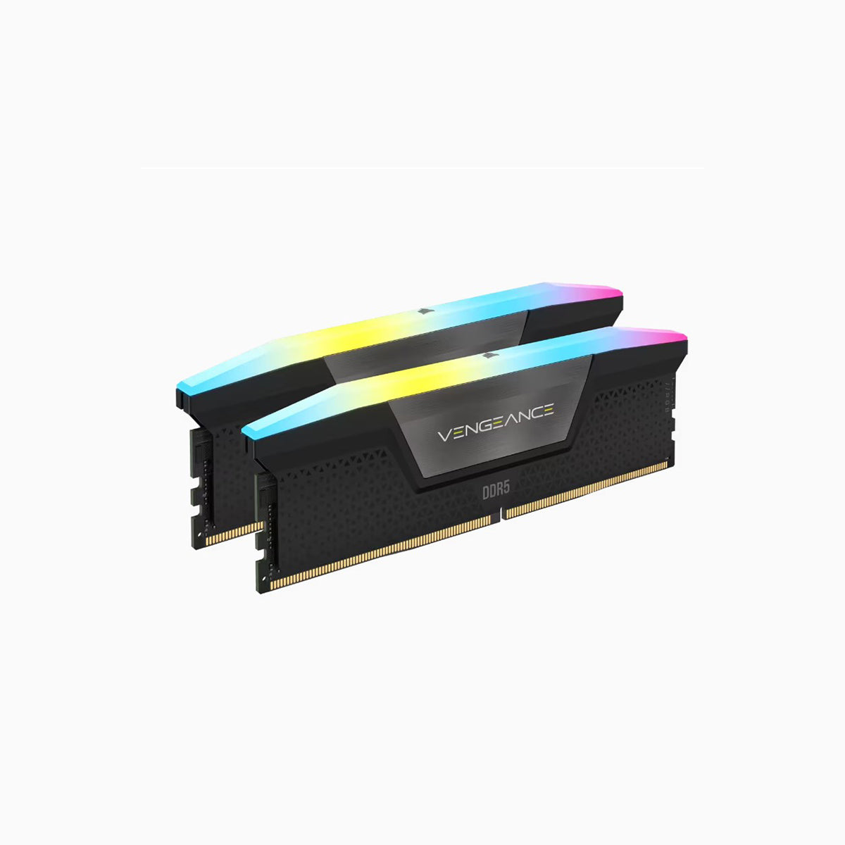 MEMORIA DIMM DDR5 CORSAIR (CMH32GX5M2B5200C40) 32GB (2X16GB) 5200MHZ VENGEANCE RGB NEGRO