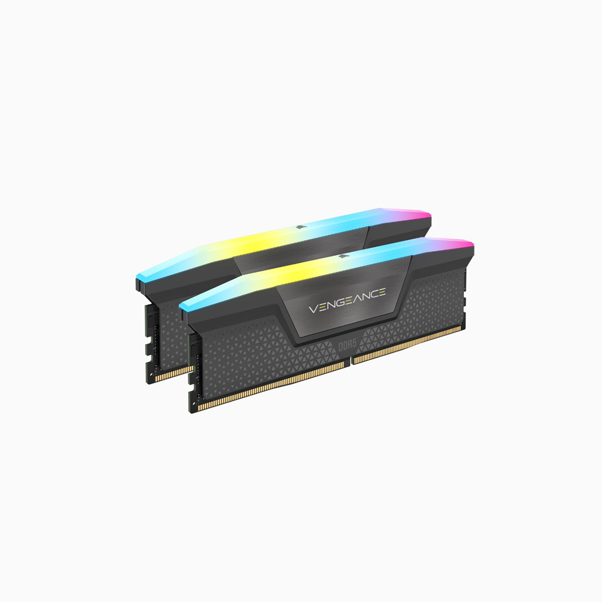 MEMORIA DIMM DDR5 CORSAIR (CMH32GX5M2B5200Z40K) 32GB (2X16GB) 5200MHZ VENGEANCE RGB AMD EXPO
