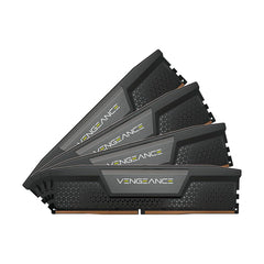 MEMORIA DIMM DDR5 CORSAIR (CMK128GX5M4B5600C40) 128GB 5600MHZ (4X32GB) VENGEANCE,NEGRO CL40-77-1