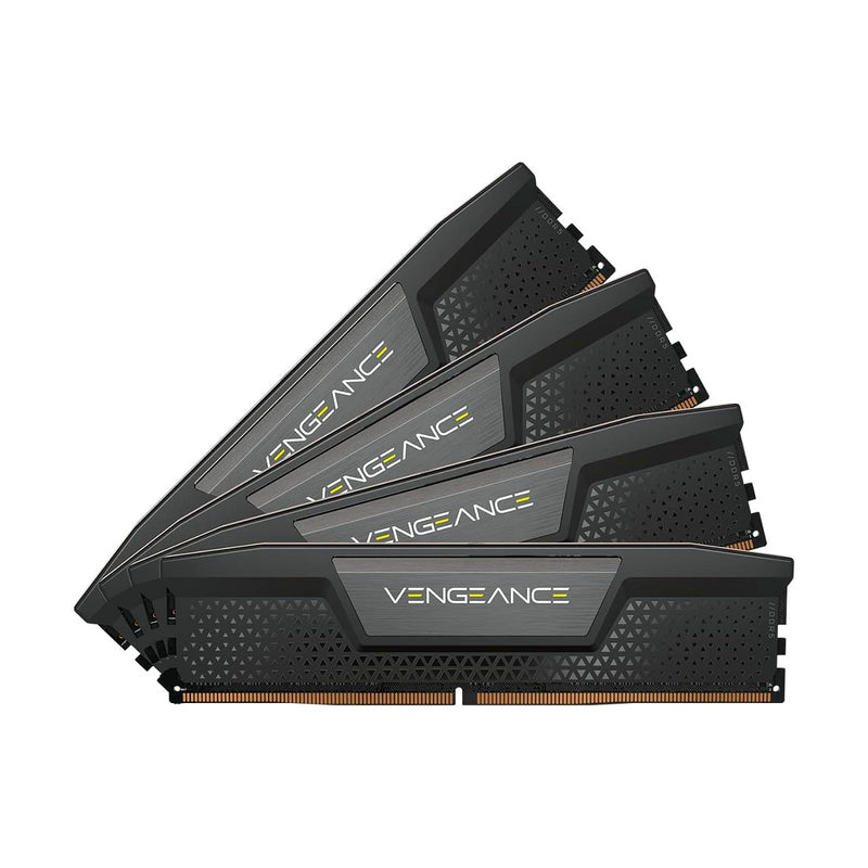 MEMORIA DIMM DDR5 CORSAIR (CMK128GX5M4B5600C40) 128GB 5600MHZ (4X32GB) VENGEANCE,NEGRO CL40-77-1