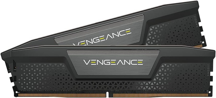 MEMORIA DIMM DDR5 CORSAIR (CMK32GX5M2B6000C38) 32GB 6000MT/S (2X16GB) VENGEANCE, C. DISIPADOR, 1.35V, NEGRA.