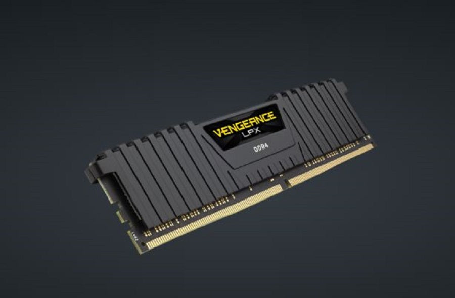 MEMORIA DIMM DDR4 CORSAIR (CMK8GX4M1A2666C16) 8GB 2666MHZ (1X8GB) VENGEANCE LPX NEGRO, 1.2