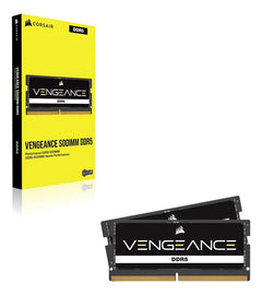 MEMORIA SODIMM DDR5 CORSAIR (CMSX24GX5M1A4800C40) 24GB 4800 MT/S (1X24GB) VENGEANCE, 1.1V, NEGRA-1