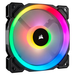 VENTILADOR GABINETE CORSAIR (CO-9050071-WW) LL120 RGB LUZ DUAL, 120MM, NEGRO-1