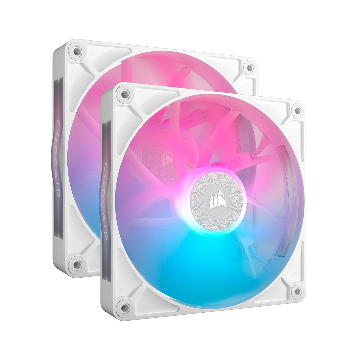 VENTILADOR P/GABINETE CORSAIR (CO-9051024-WW) ICUE LINK RX140 RGB,2 FAN,140MM,BLANCO-3