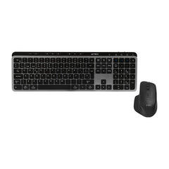 KIT TECLADO Y MOUSE INALAMBRICO ACTECK (AC-940160) CREATOR KREA MK755,2.4GHZ + 2 BT, 2000DPI,RECARGABLE,NEGRO-GRIS-1