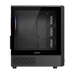 GABINETE ACTECK(AC-943819)ZYRON GC606,MAX M-ATX,S/FUENTE,1*USB A 3.0, 1*USB A 2.0,3FAN 120 MM FRGB,PANEL CRISTAL+FRENTE RANURADO,NEGRO-2