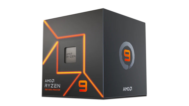 PROCESADOR AMD (100-100000590BOX) RYZEN 9 7900 S-AM5 12 CORE 65W C/GRAF C/FAN-1