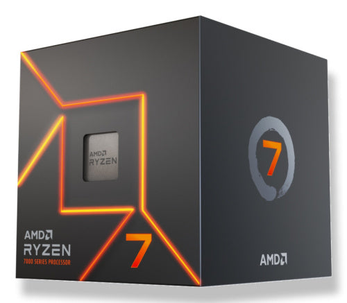 PROCESADOR AMD () RYZEN 7 7700 S-AM5, 8CORE 3.8 GHZ, 65W, C/GRAFICOS,  C/FAN