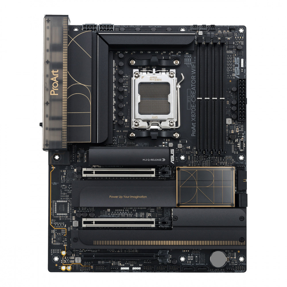 MOTHERBOARD ASUS (PROART X870E-CREATOR WIFI)SOCKET AM5,4*DDR5,HDMI,2 USB4,PCI-E 5.0,ATX-1