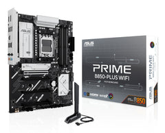MOTHERBOARD ASUS (PRIME B850-PLUS WIFI) SOCKET AM5,4*DDR5,HDMI,DP,PCIE-5.0,WIFI6E,ATX-1