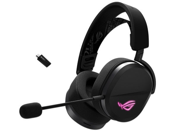 AUDIFONOS ASUS (A501 ROG PELTA/BLK) ROG PELTA WIRELESS, C/MIC, 60HRS, NEGRO-1