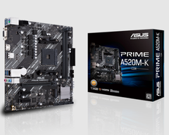 MOTHERBOARD ASUS (PRIME A520M-K/CSM) SOCKET AM4,2*DDR4,HDMI,PCIE-3.0,MICRO ATX-1