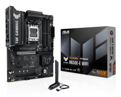 MOTHERBOARD ASUS (TUF GAMING B650E-E WIFI) SOCKET AM5,4*DDR5,HDMI,DP,PCIE-5.0,ATX-1