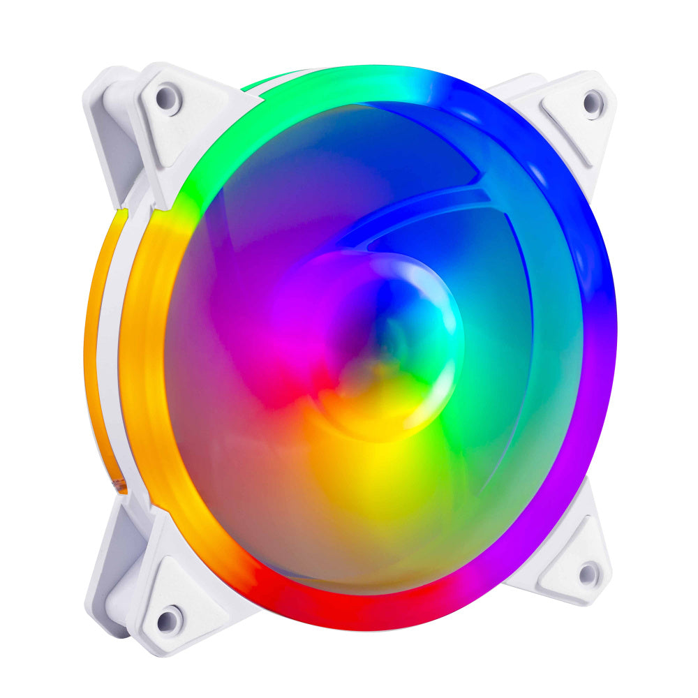 VENTILADOR P/GABINETE BALAM RUSH (BR-938099) EOLOX BLAZE EX30W,RGB,120 MM,1 FAN,BLANCO