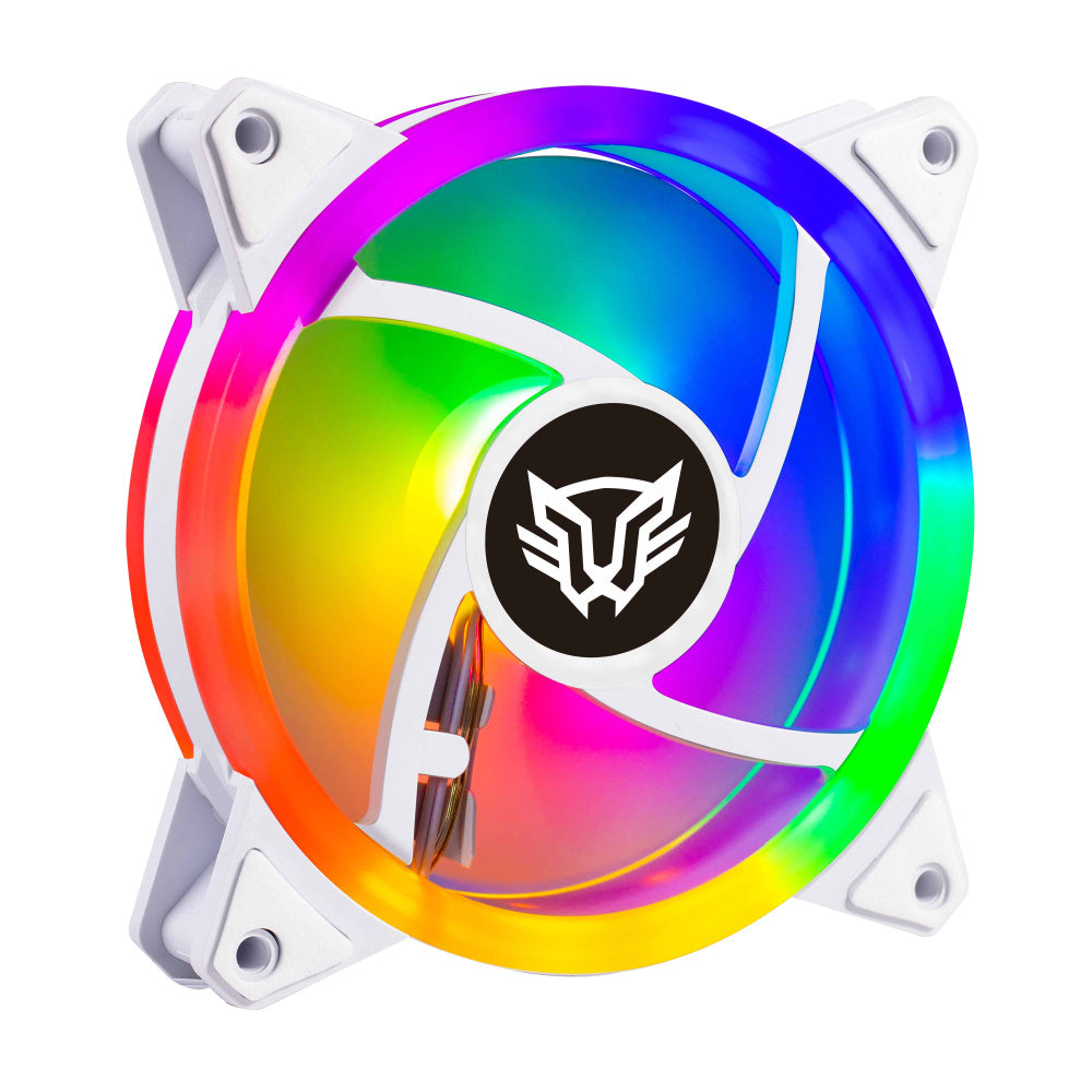 VENTILADOR P/GABINETE BALAM RUSH (BR-938099) EOLOX BLAZE EX30W,RGB,120 MM,1 FAN,BLANCO