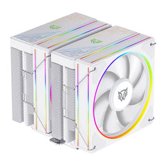 VENTILADOR P/CPU BALAM RUSH(BR-942010)HELIUX PRO HEX70,RGB,6 PIPAS,TDP 270W,AMD/INTEL,2*FAN 120MM,PWN 4 PIN+ARGB 3 PIN,BLANCO-1
