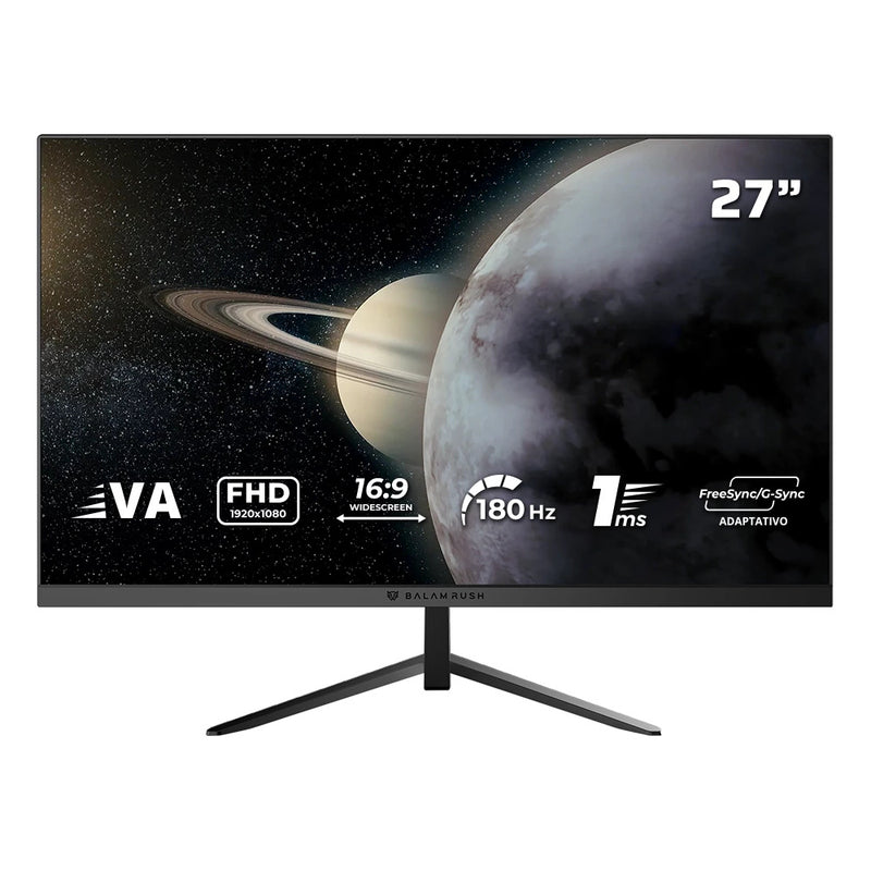 MONITOR 27" BALAM RUSH(BR-943000)TITAN MTG27Y,FHD,180HZ,1*HDMI 2.1,1*DP 1.4,1*TIPO C+3.5 MM,NEGRO-1