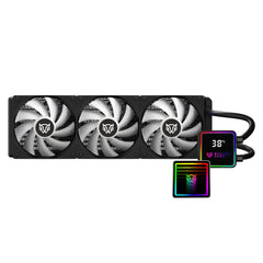 VENTILADOR P/CPU BALAM RUSH (BR-944069) CRYO PRISM 360 BLACK,ARGB,TDP 300W,AMD/INTEL,DISPLAY, NEGRO-2