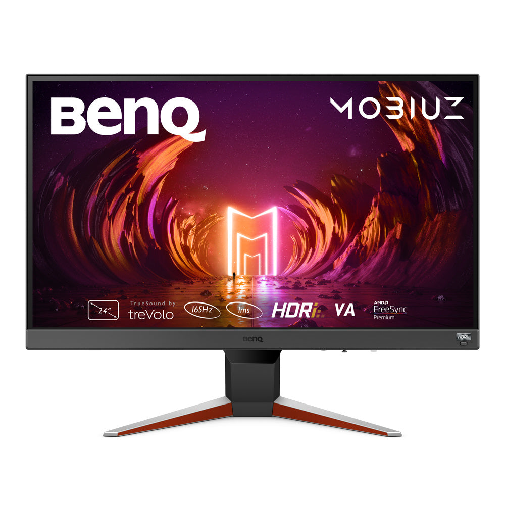 MONITOR LED BENQ 23.8" (EX240N) MOBIUZ, 1920*1080, VA, 165HZ, HDMI, DP, BOCINA 1W, NEGRO