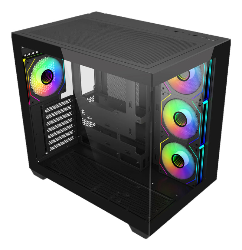 GABINETE COOLER MASTER (E681-KHNN-S00) ELITE 681,VIDRIO TEMP,M-ATX,3*FAN,S/FUENTE,1 X USB TIPO C-1