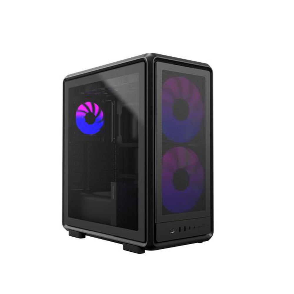 GABINETE COOLER MASTER (MF500M-KHNN-S01) MASTERFRAME 500 MESH-ARGB BLACK