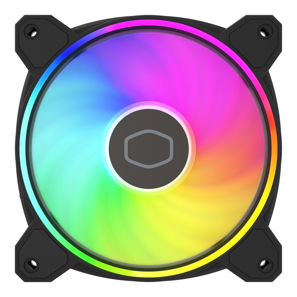 VENTILADOR P/GABINETE COOLER MASTER (MFL-B2DN-21NP2-R2) MASTERFAN MF120 HALO2 NEGRO,ARGB