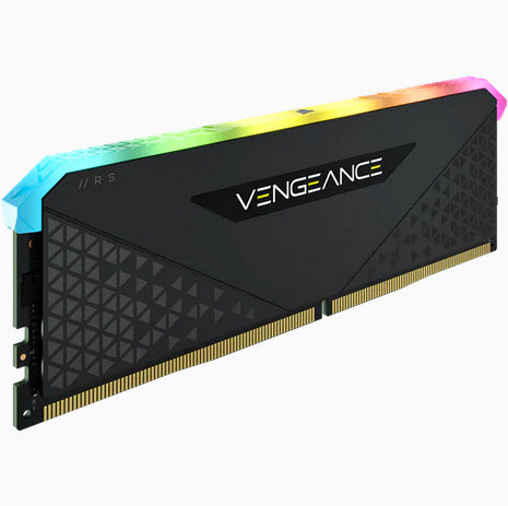 MEMORIA DIMM DDR4 CORSAIR (CMG8GX4M1E3200C16) 8GB 3200MHZ VENGEANCE RGB RS NEGRO CL16