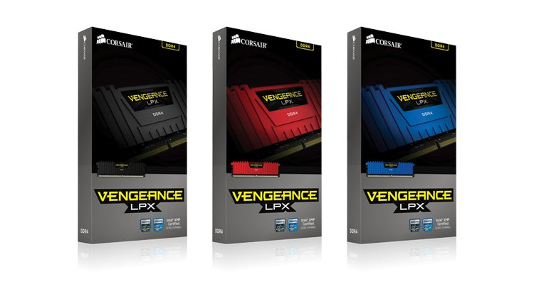 MEMORIA DIMM DDR4 CORSAIR (CMK8GX4M1A2666C16) 8GB 2666MHZ (1X8GB) VENGEANCE LPX NEGRO, 1.2