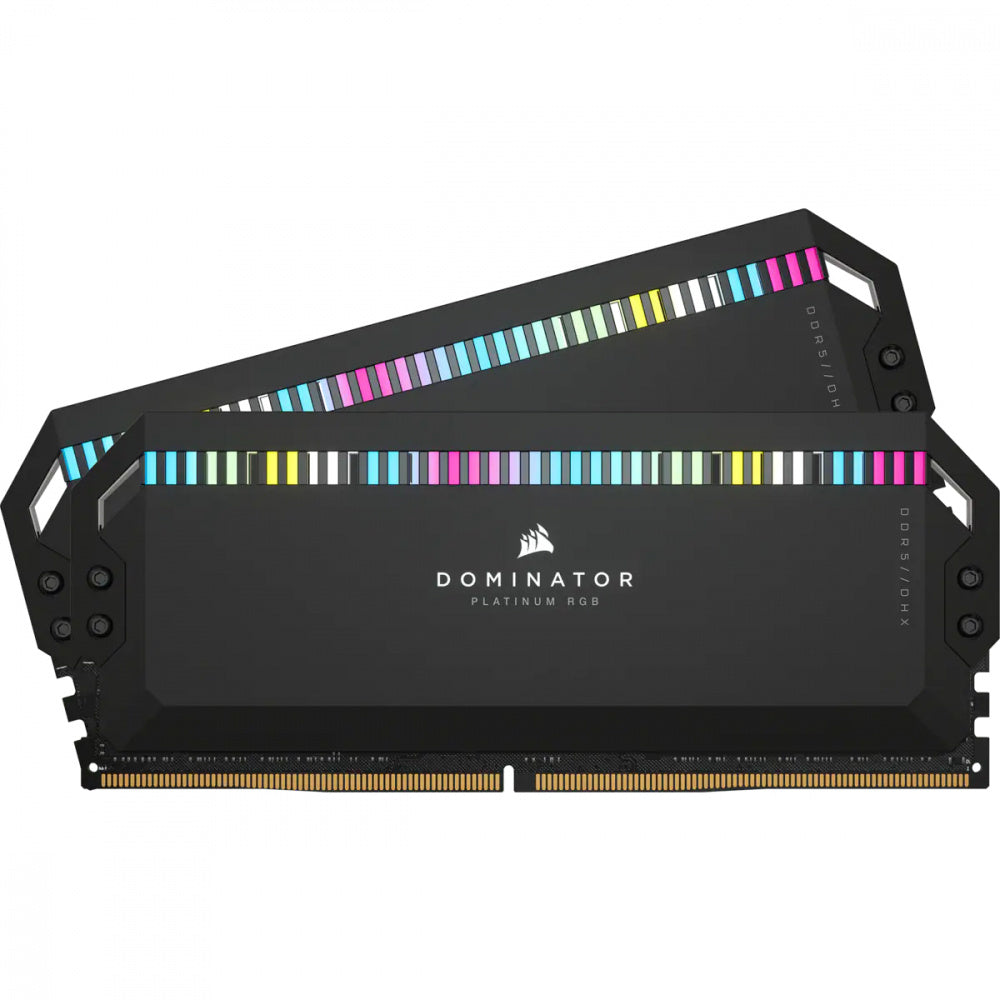 MEMORIA DIMM DDR5 CORSAIR (CMT64GX5M2B5600C40) 64GB 5600MHZ (2X32GB) DOMINATOR PLATINUM RGB,NEGRO