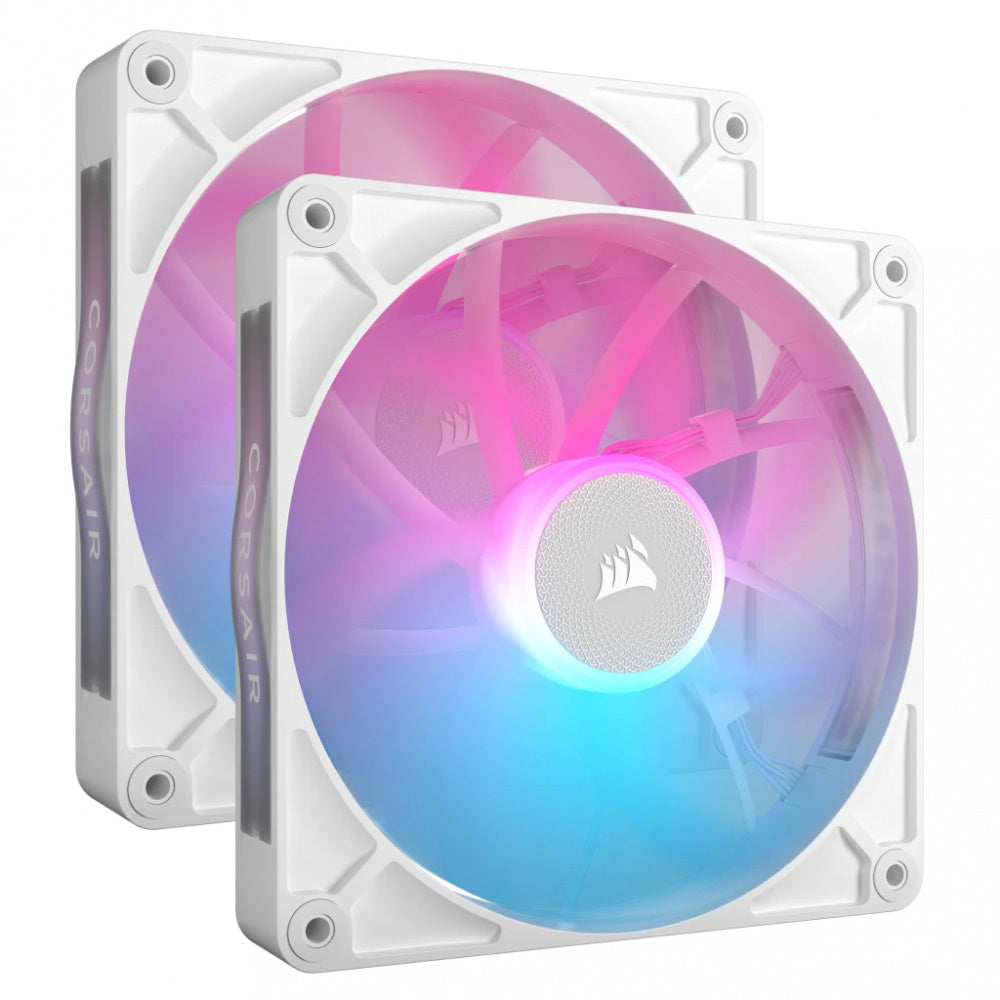 VENTILADOR P/GABINETE CORSAIR (CO-9051024-WW) ICUE LINK RX140 RGB,2 FAN,140MM,BLANCO