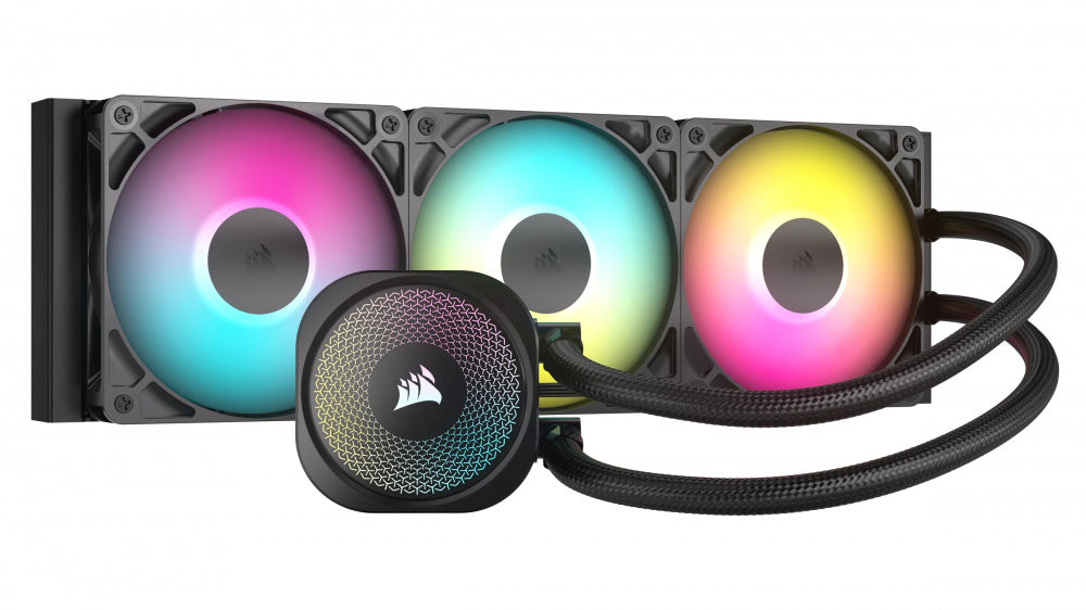 VENTILADOR P/CPU CORSAIR (CW-9060093-WW) NAUTILUS 360 RSARGB,3*FAN,ENFRIAMIENTO LIQUIDO-1