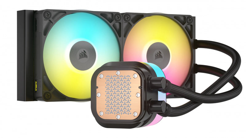 VENTILADOR P/CPU CORSAIR (CW-9061016-WW) ICUE LINK TITAN RX RGB,240MM,ENFRIAMIENTO LIQUIDO,NEGRO-2